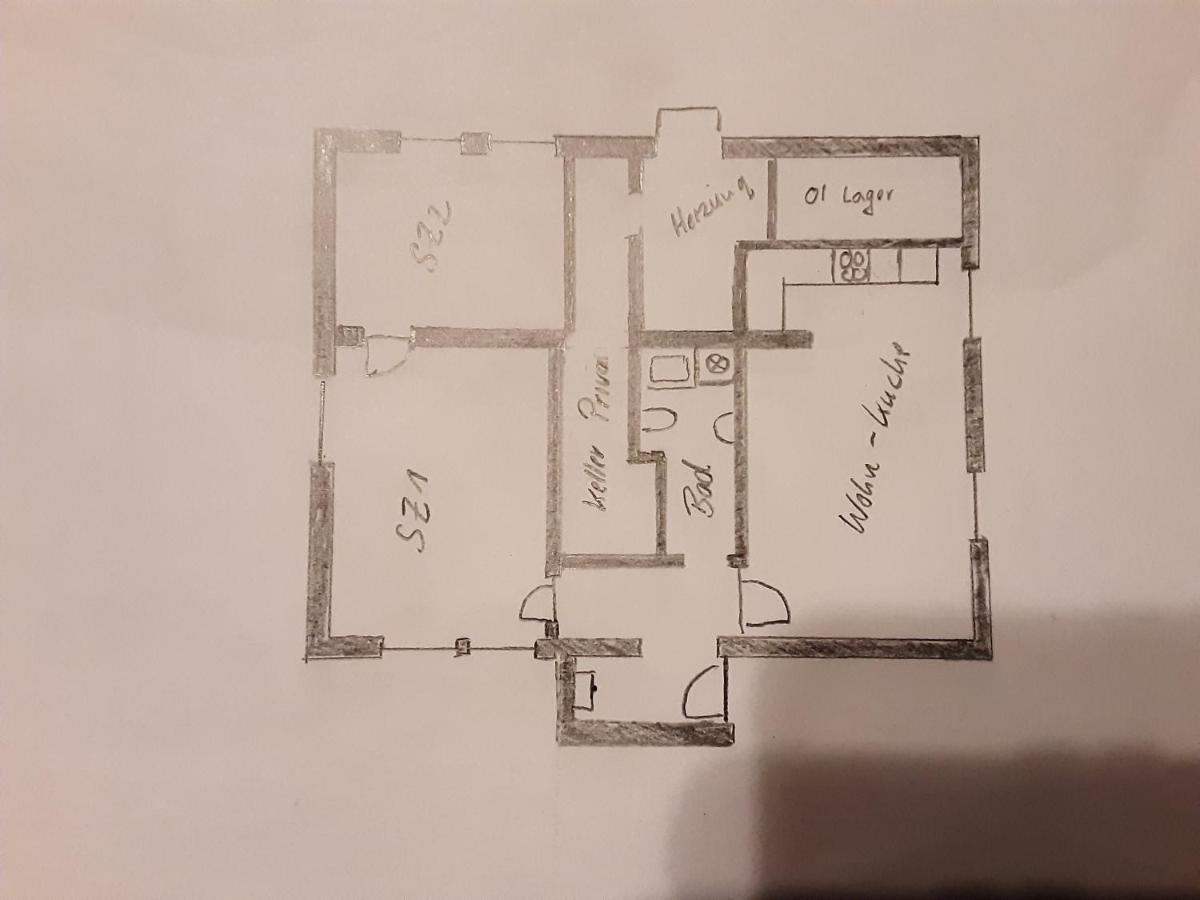 Ferienwohnung Zum Goldenen Tal Grafendhron Exterior foto